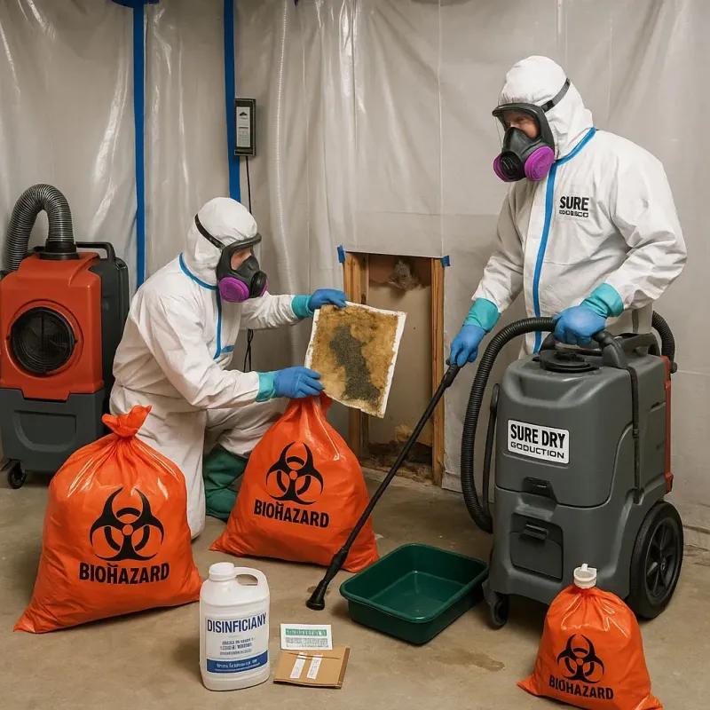 Contaminated Water Handling Protocols process in Waxhaw, NC