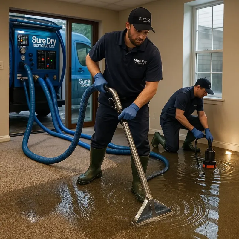 Water Extraction and Removal process in Waxhaw, NC